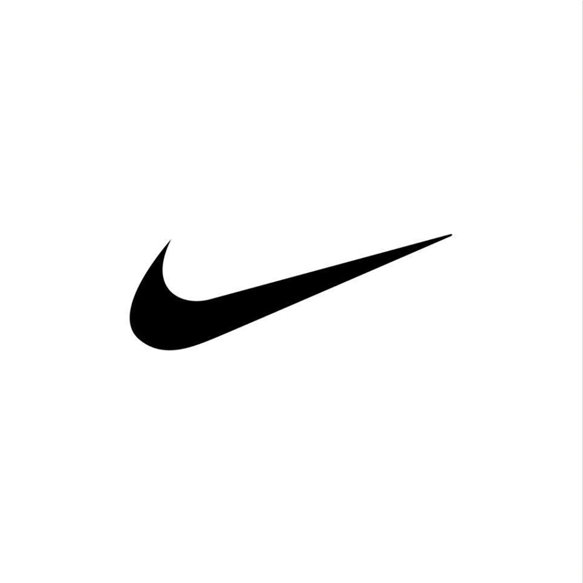 Nike logo on Unrivaled's client page.